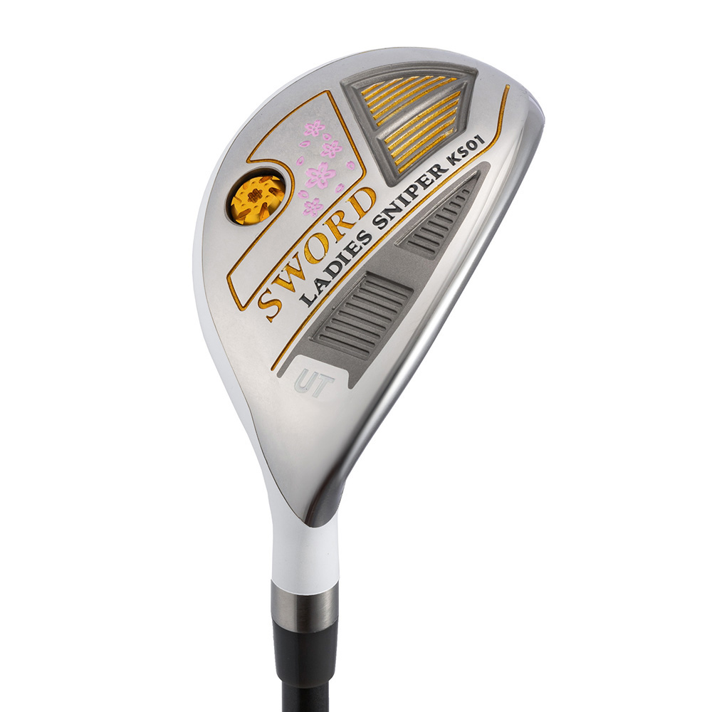 どんなライからでも楽に振れるやさしさを追求。曲がらない安定したショットを実現。